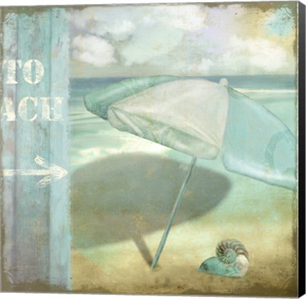 Framed By the Sea II Print