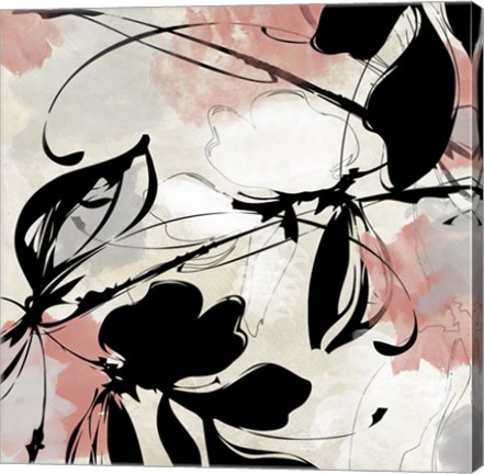 Framed Manifesto with Coral Print