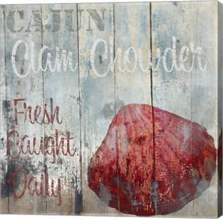 Framed New Orleans Seafood IV Print