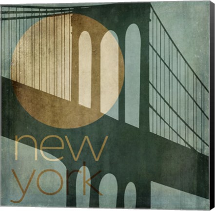 Framed New York Print