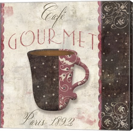 Framed Patisserie XII Print