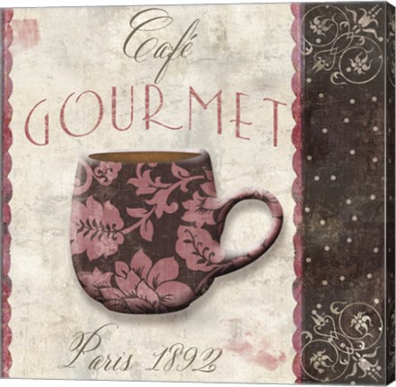 Framed Patisserie XIII Print