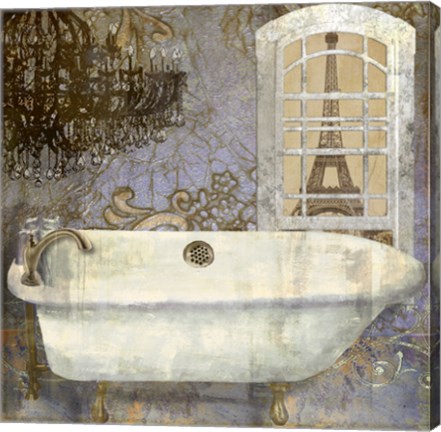 Framed Salle de Bain I Print