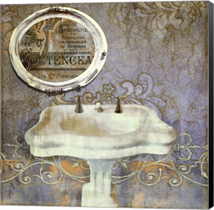 Framed Salle de Bain II Print