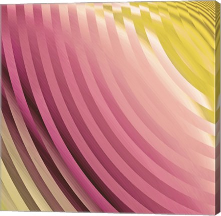 Framed Satin V Print