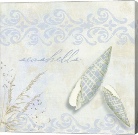 Framed She Sells Seashells II Print