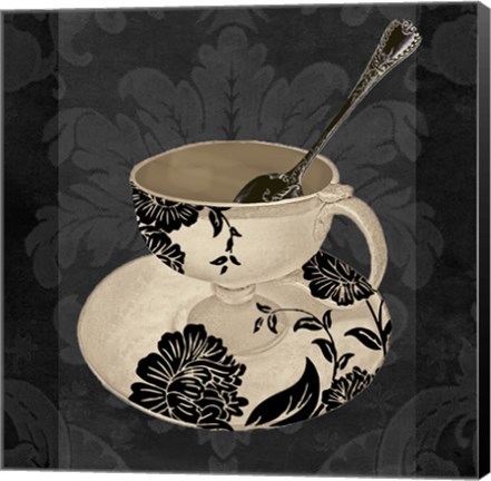 Framed Vintage Cafe II Print