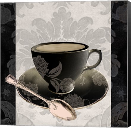 Framed Vintage Cafe III Print