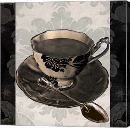 Framed Vintage Cafe IV Print