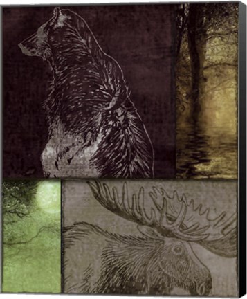 Framed On the Hunt IV Print