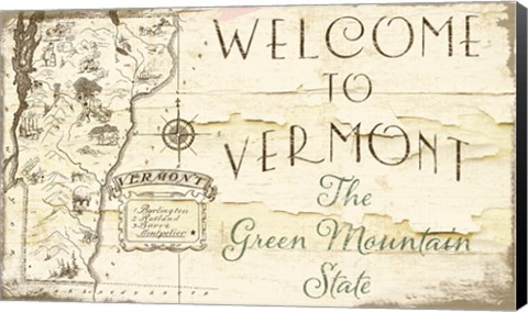 Framed Vermont Summer IX Print