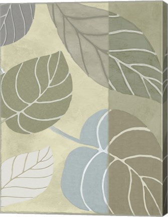 Framed Leaf Story VI Print