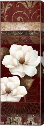 Framed Flores Blancas II Print