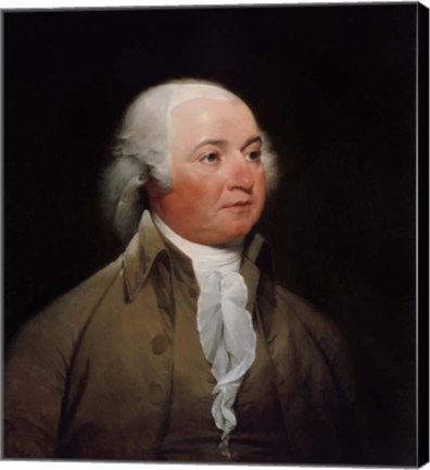 Framed President John Adams Print