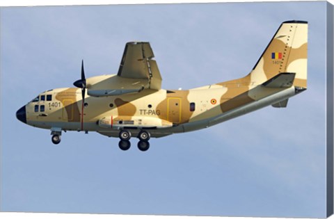 Framed Alenia C-27J Spartan of the Chadian Air Force Print