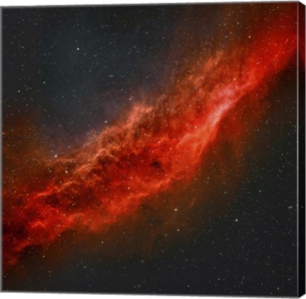 Framed California Nebula Print