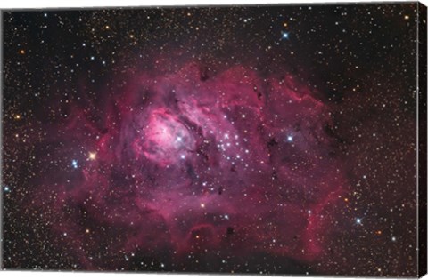 Framed Lagoon Nebula Print