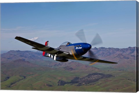 Framed P-51D Mustang 2 Print