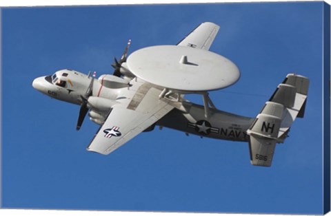 Framed E-2C Hawkeye Print