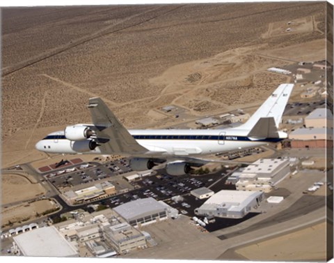 Framed NASA&#39;s DC-8 Airborne Science Lab Print