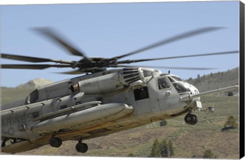 Framed CH-53 Super Stallion Print