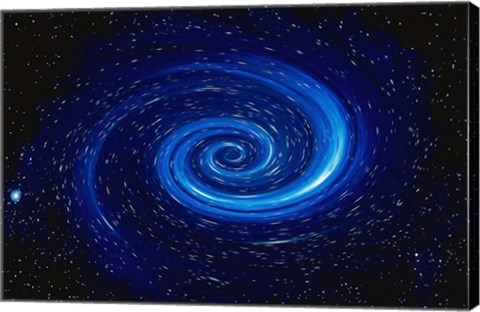 Framed Computer Space Image Print