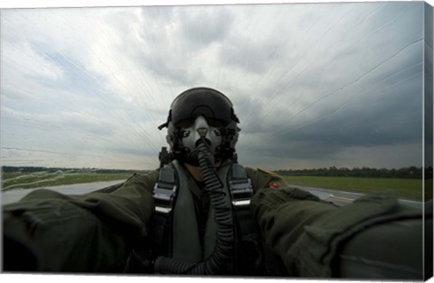 Framed Aerial Combat Photographer Print