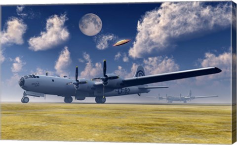 Framed Enola Gay B-29 Superfortress Print
