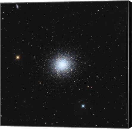 Framed Messier 13, The Great Globular Cluster in Hercules Print