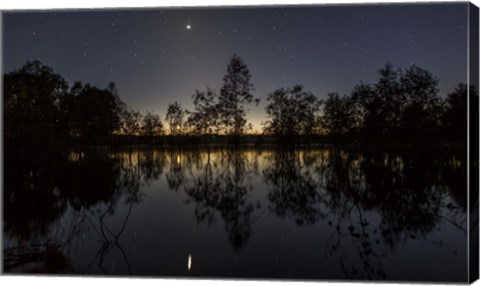 Framed Venus and Twilight Print