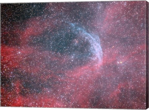 Framed WR 134, a Wolf-Rayet Star Print