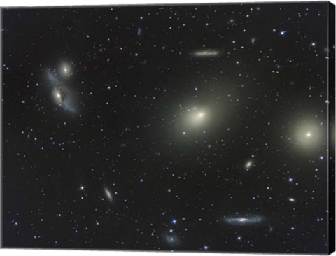 Framed Virgo Cluster Print