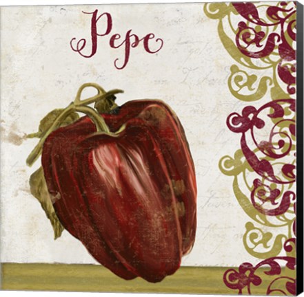 Framed Cucina Italiana Vii Print