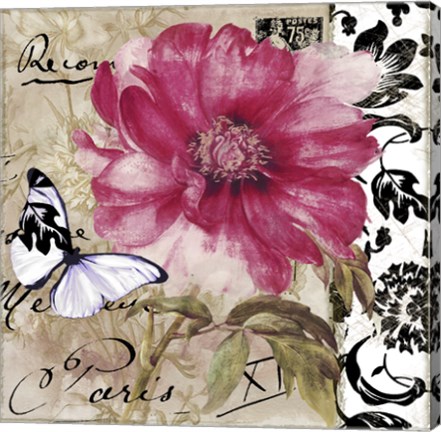 Framed Le Pink Print