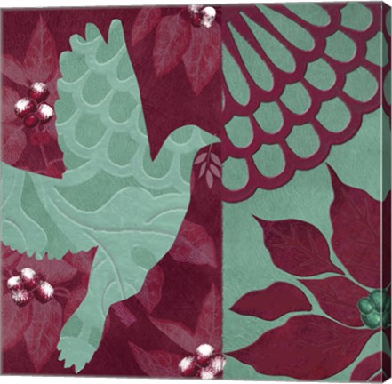 Framed Woodland Winter III Print