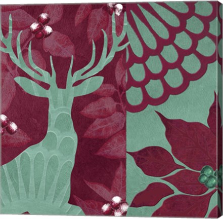 Framed Woodland Winter IV Print