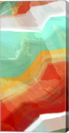 Framed Angle Impressions II Print