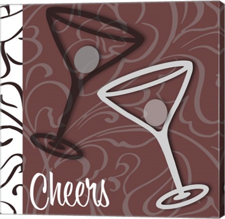 Framed Cheers 1 Print