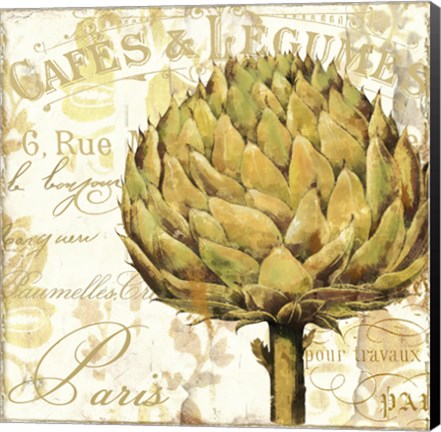 Framed Cafe d&#39;Or II Print