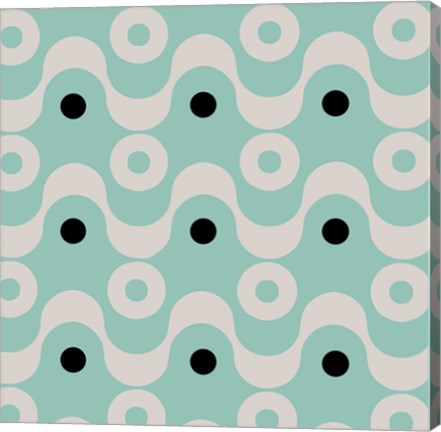 Framed Fifties Patterns II Print