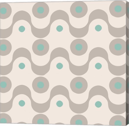 Framed Fifties Patterns III Print