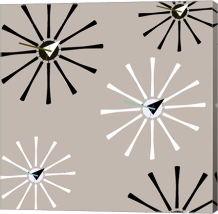 Framed Fifties Patterns IV Print