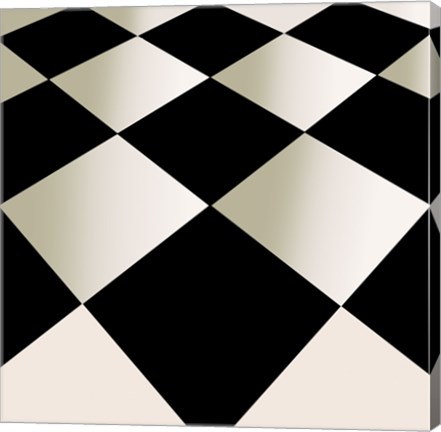 Framed Fifties Patterns V Print