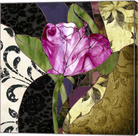 Framed Glassberry IV Print