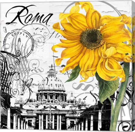 Framed Italia II Print