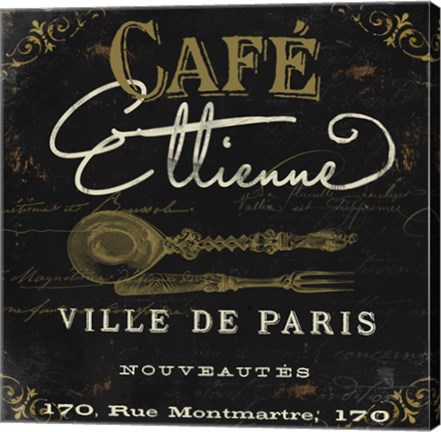 Framed La Cuisine II Print