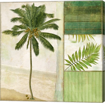 Framed Paradise II Print