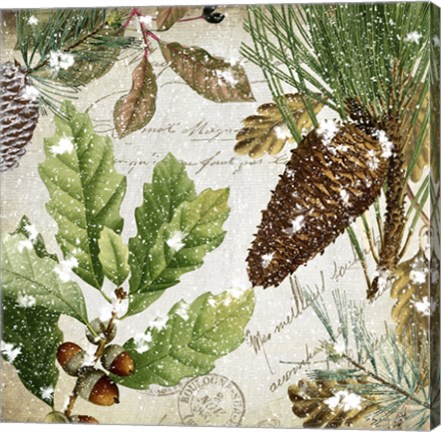 Framed Snow Cones II Print