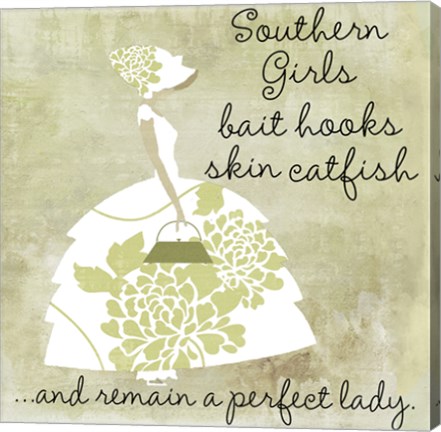 Framed Southern Belles Two Print