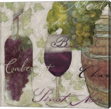 Framed Wine Cellar I Print